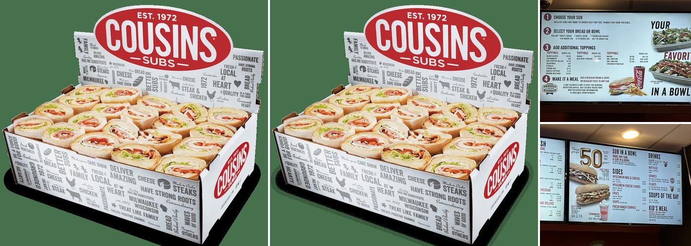 Cousins Subs Menu