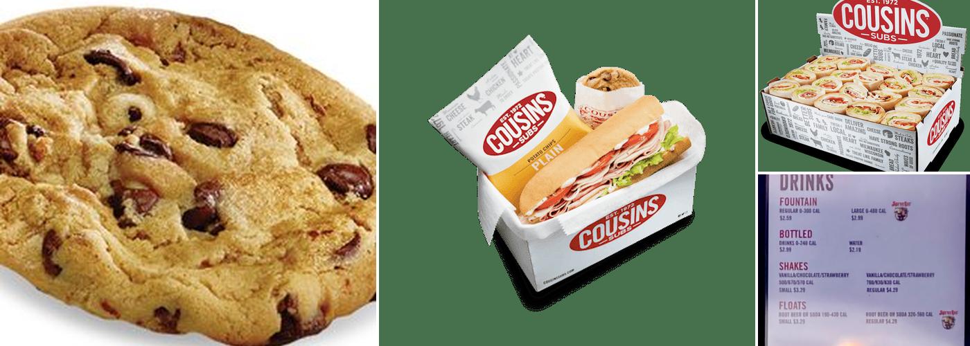 Cousins Subs Menu
