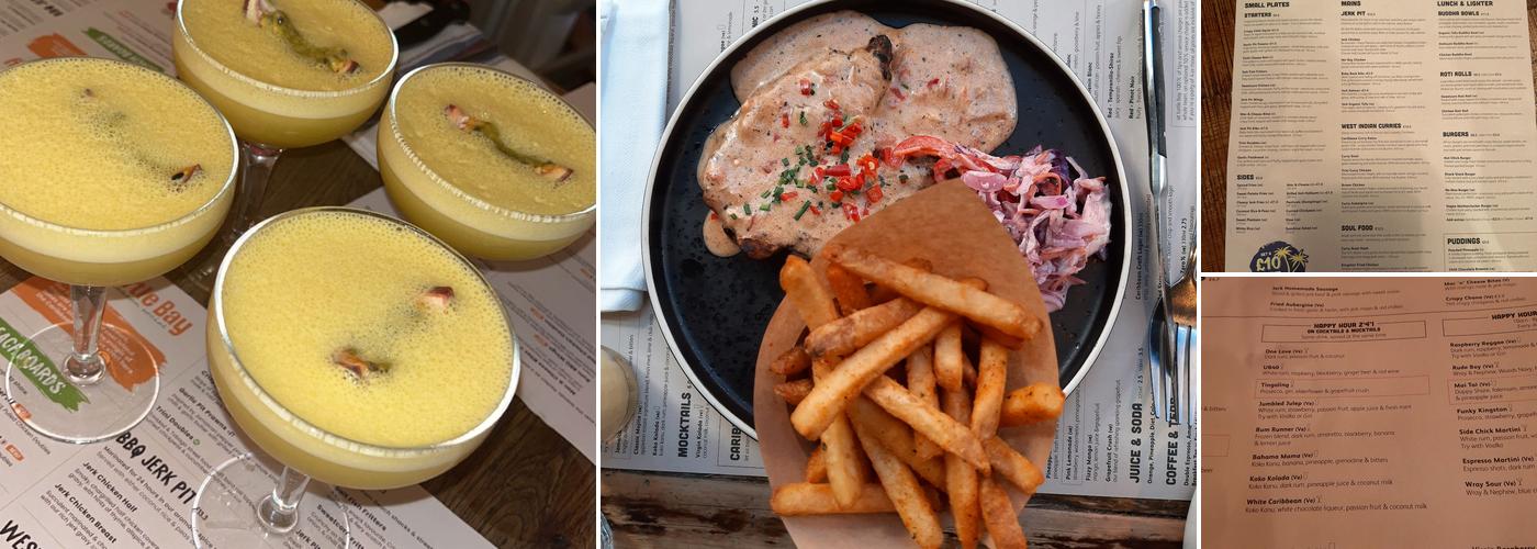 Turtle Bay Leamington Spa Menu