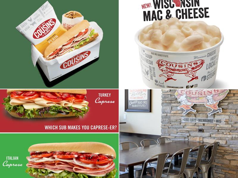 Cousins Subs 1010 Fond Du Lac Ave, Kewaskum
