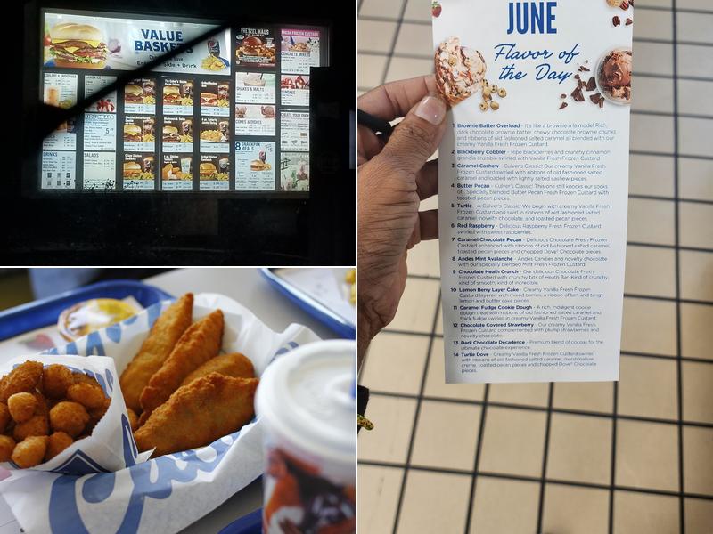 Culver’s Menu