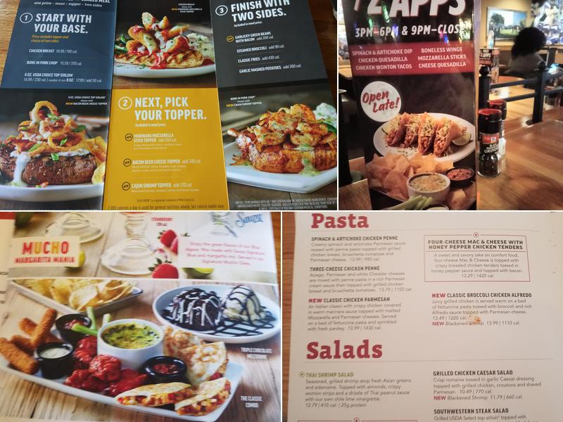 Applebee's Grill + Bar Menu