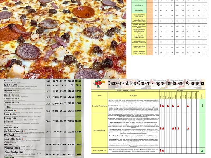 Snappy Tomato Pizza - Rugby Menu