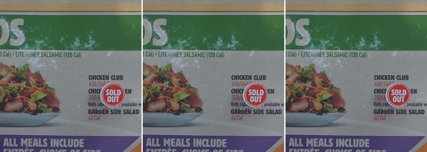 Burger King Menu