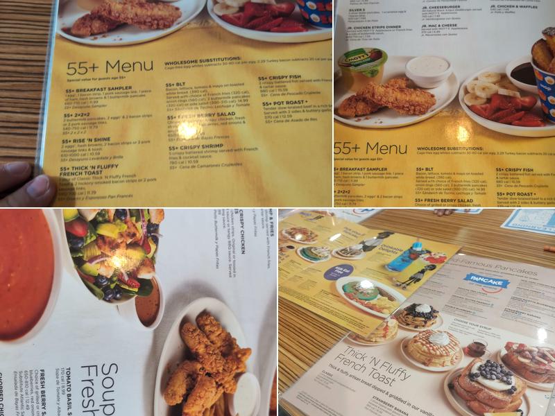 IHOP Menu