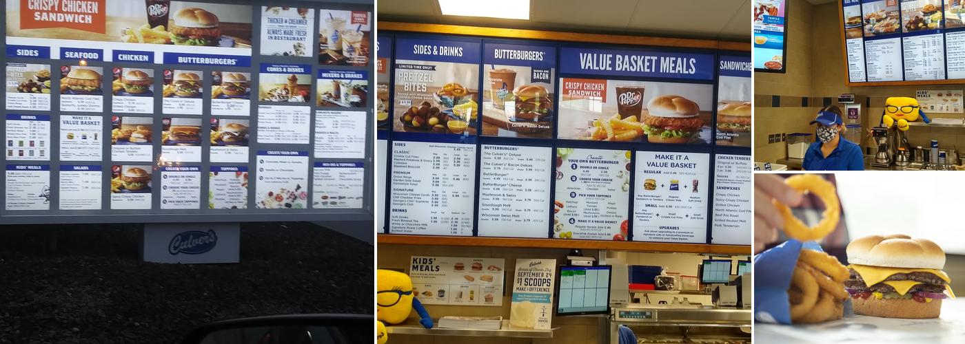 Culver’s Menu