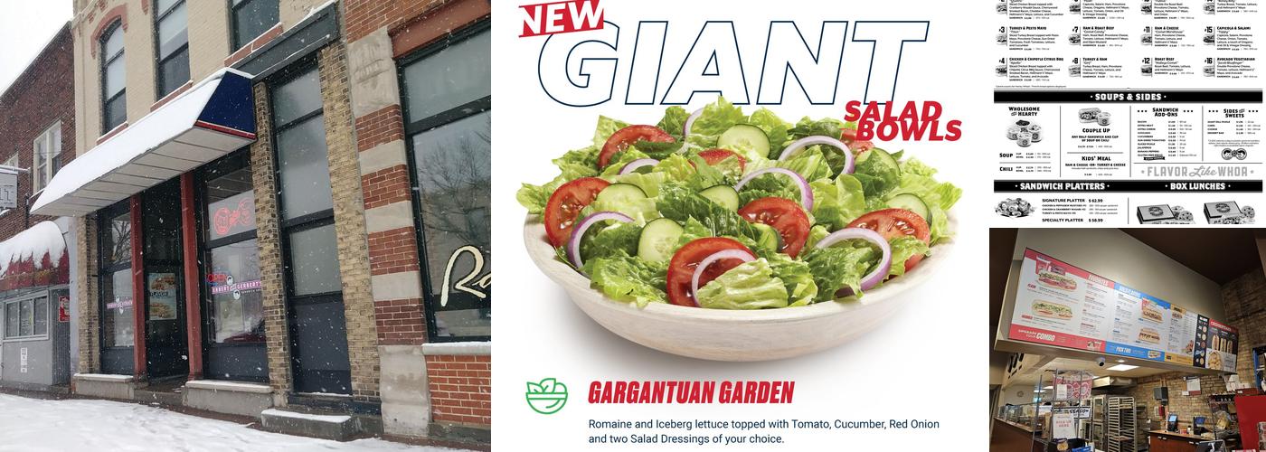 Erbert and Gerberts Menu