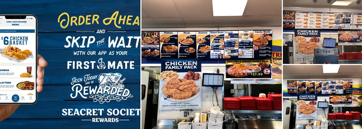 Long John Silver's Menu