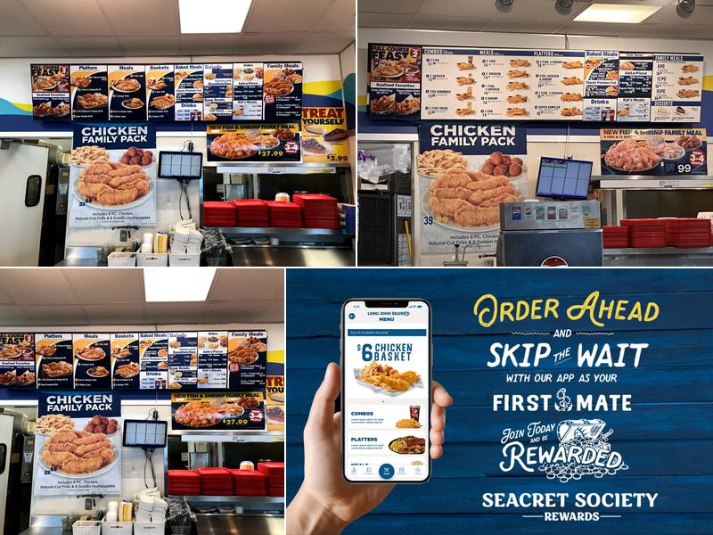 Long John Silver's Menu