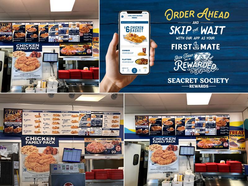 Long John Silver's Menu