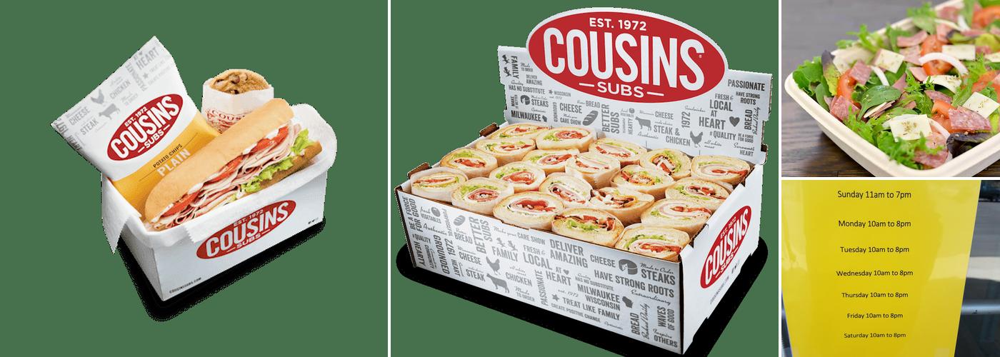 Cousins Subs Menu
