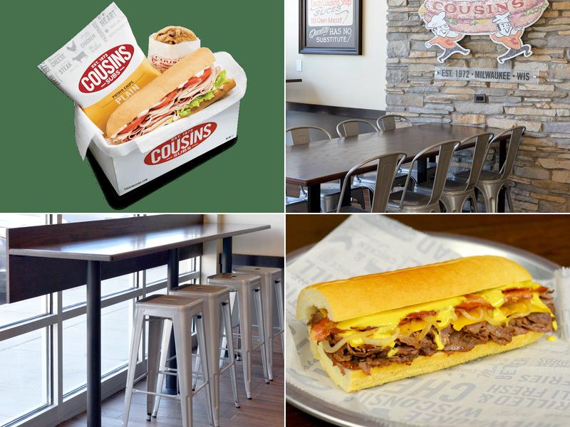 Cousins Subs 3020 E College Ave, Appleton