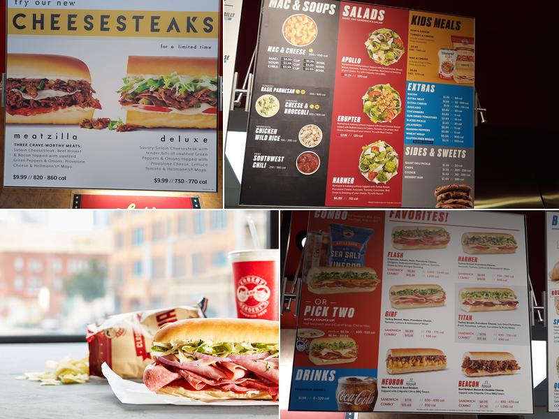 Erbert and Gerbert's Menu