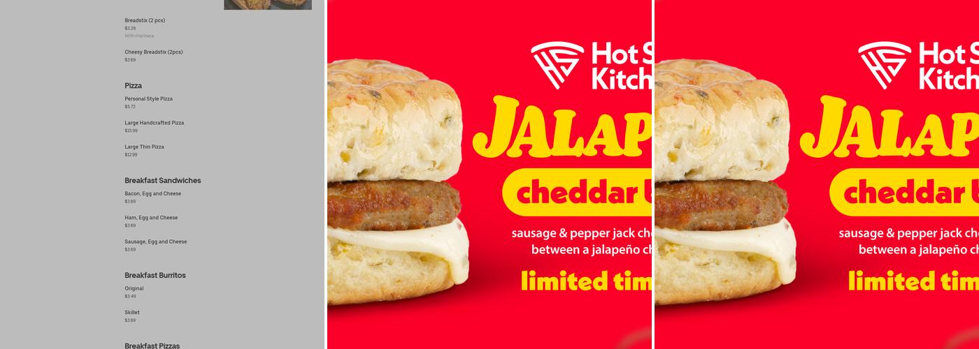 Hot Stuff Pizza Menu