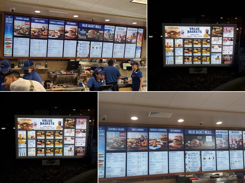 Culver’s Menu