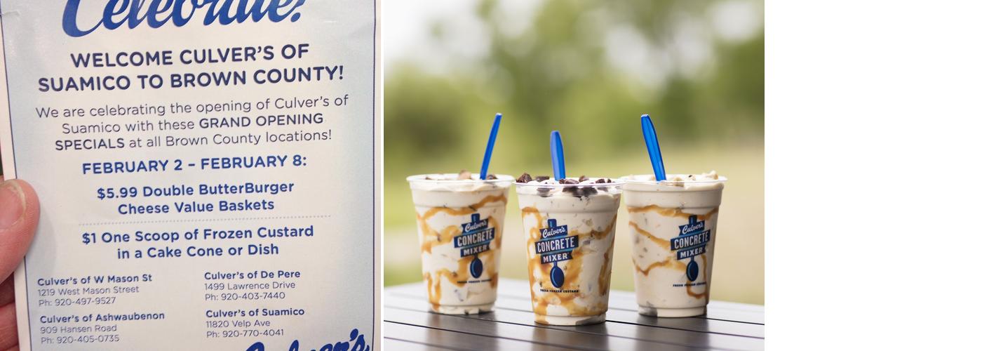 Culver’s Menu