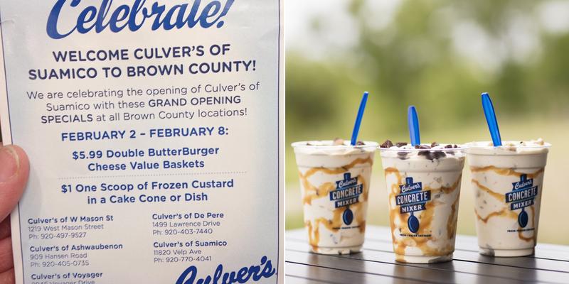 Culver’s Menu