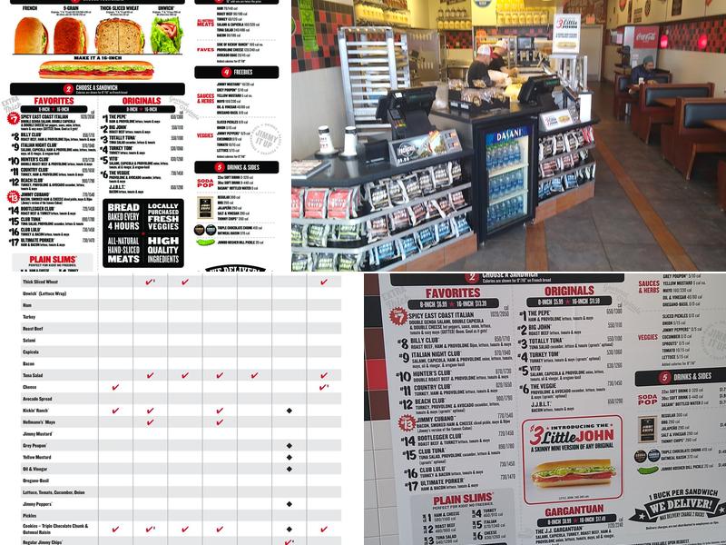 Jimmy John's Menu