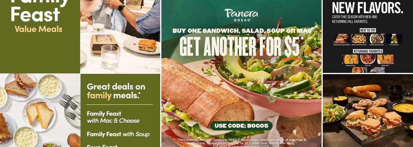 Panera Bread Menu