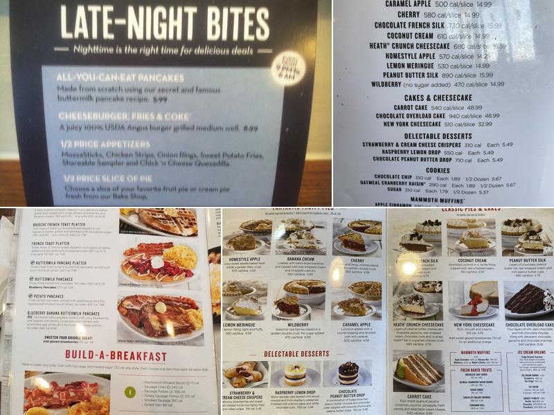 Perkins American Food Co. Menu