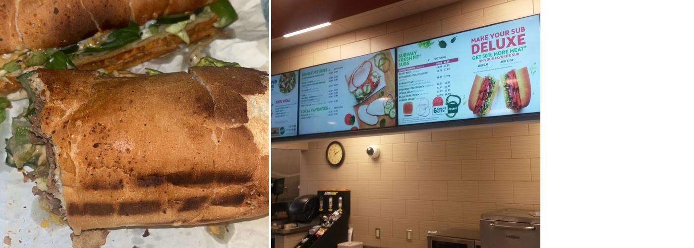 Subway Menu