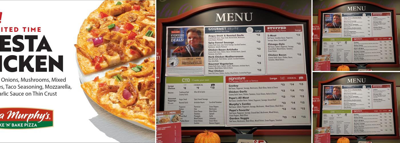 Papa Murphy's | Take 'N' Bake Pizza Menu