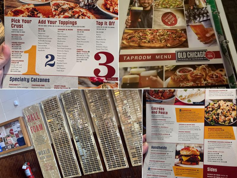 Old Chicago Pizza + Taproom Menu