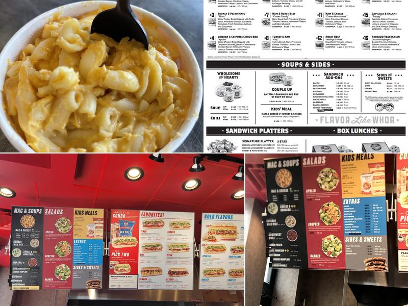 Erbert and Gerbert's Menu