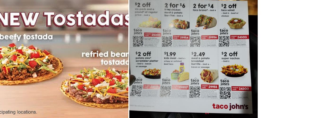 Taco John's Menu