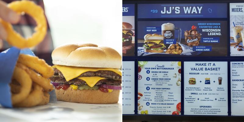 Culver’s Menu