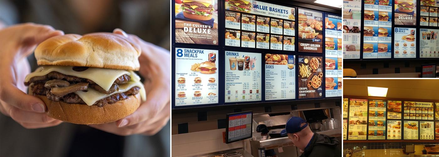 Culver’s Menu
