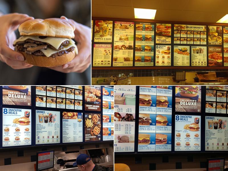 Culver’s Menu
