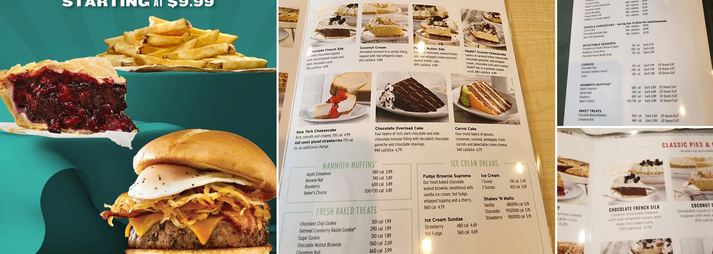 Perkins Restaurant & Bakery Menu