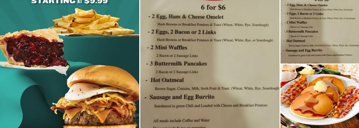 Perkins Restaurant & Bakery Menu