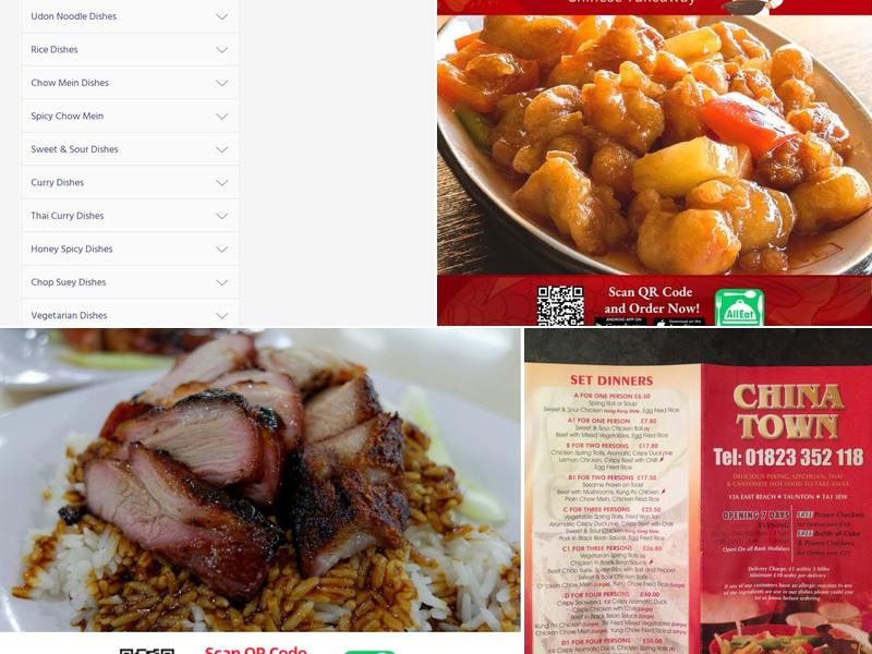 China Town Menu