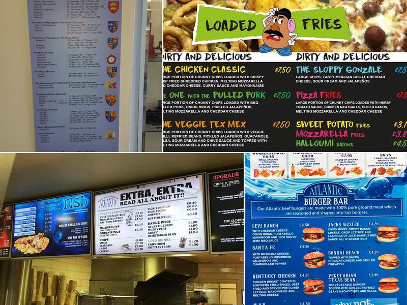 Atlantic Fish Bar Menu