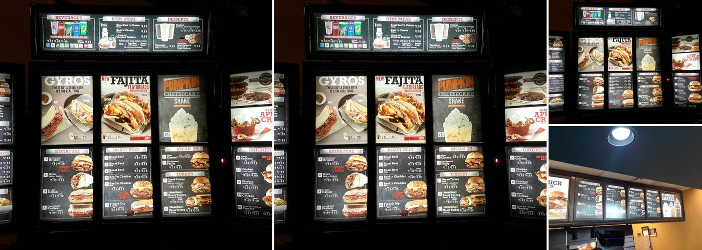 Arby's Menu