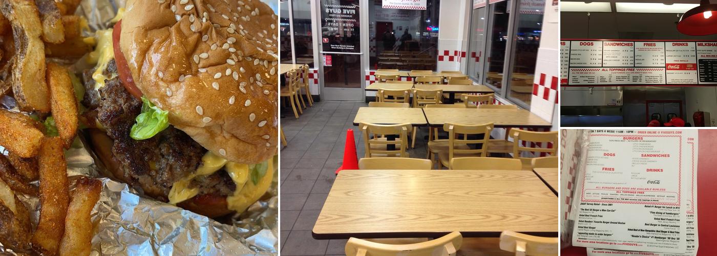 Five Guys Menu