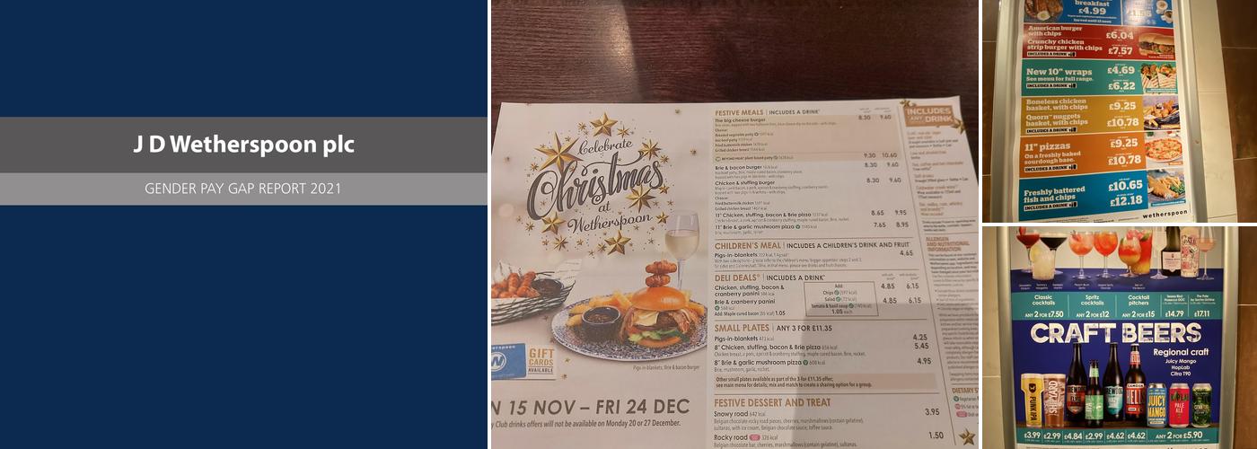 The Thomas Botfield - JD Wetherspoon Menu