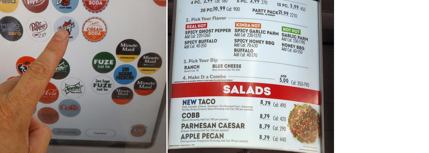 Wendy's Menu