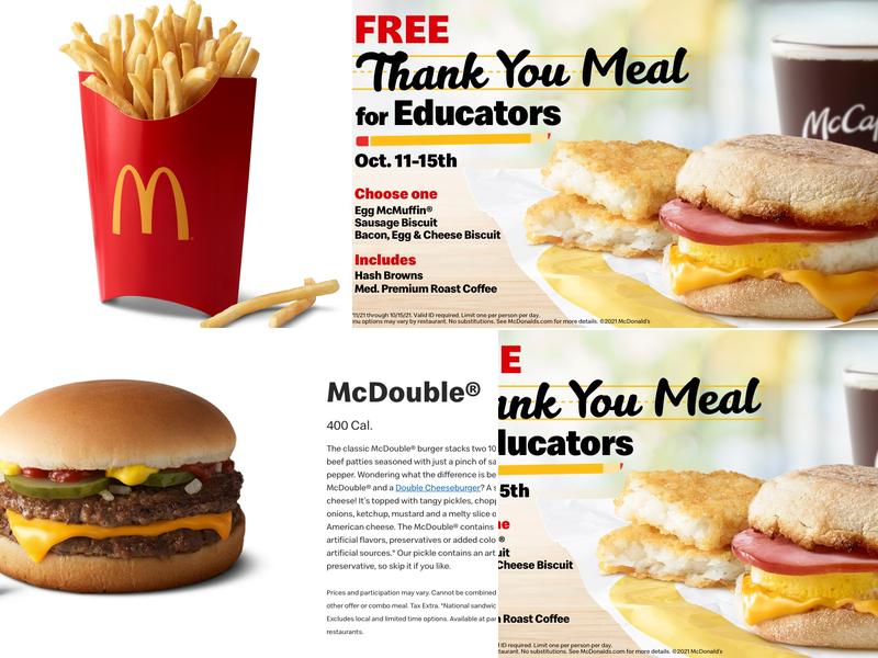 McDonald's Menu