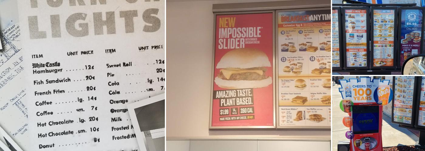 White Castle Menu