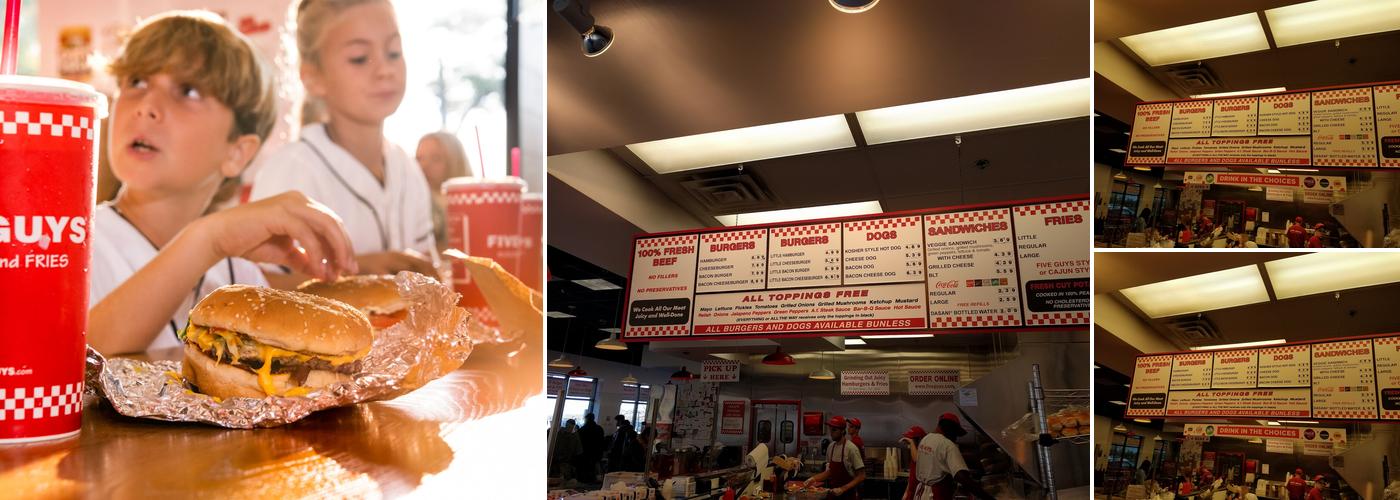Five Guys Menu