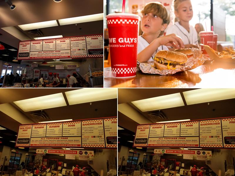 Five Guys Menu