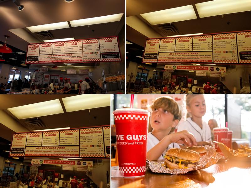 Five Guys Menu