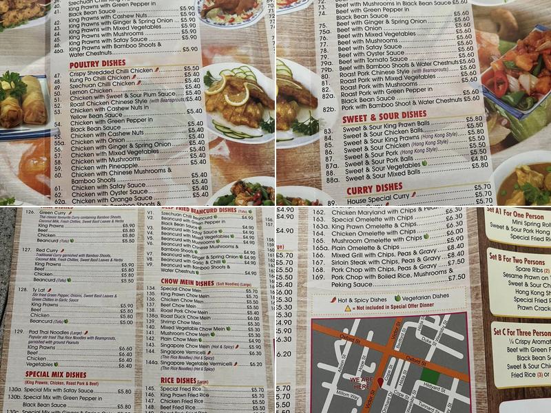 Yummy House Menu