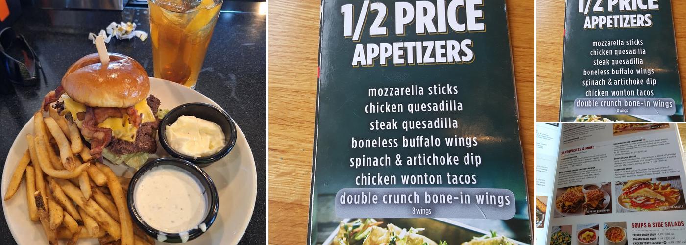 Applebee's Grill + Bar Menu