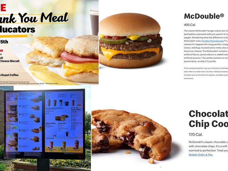 McDonald's Menu