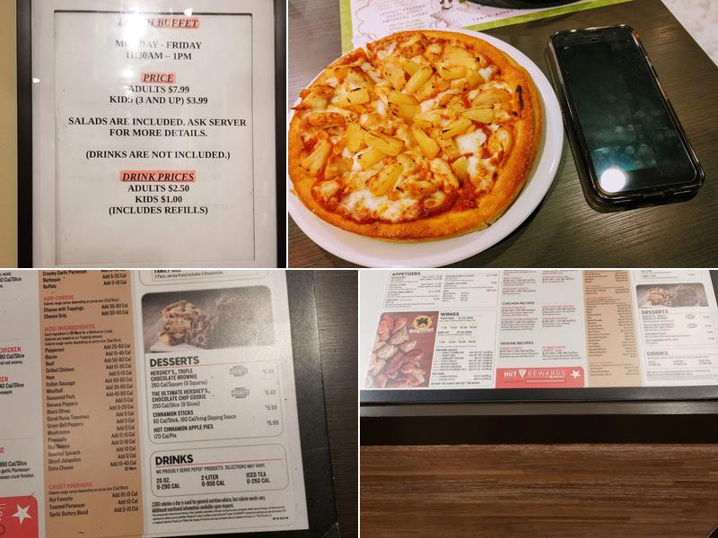 Pizza Hut Menu