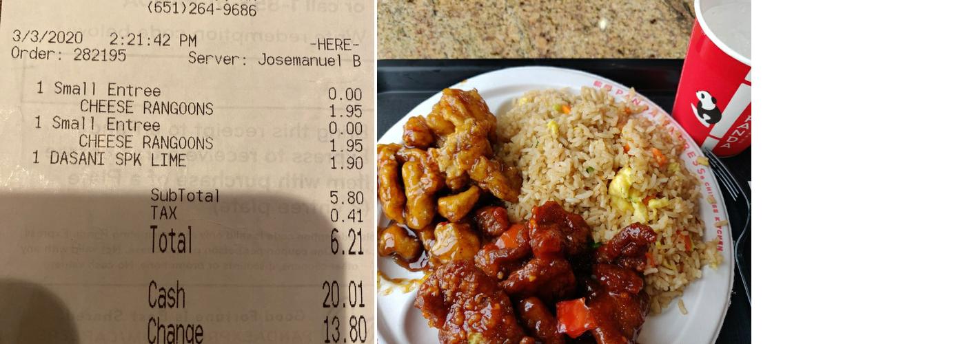 Panda Express Menu